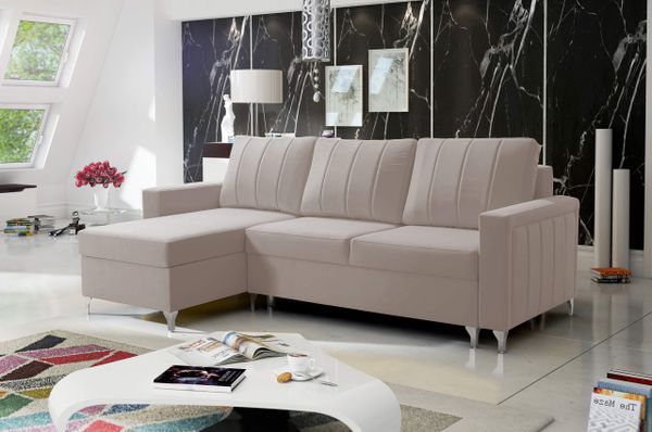Sofa L-Form Rossi