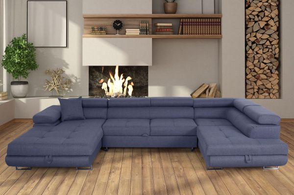 Wohnlandschaft Casone rechts - mit Schlaffunktion