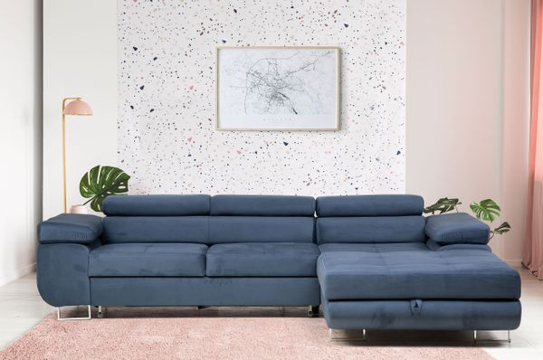 Eckcouch Elma rechts - mit Schlaffunktion