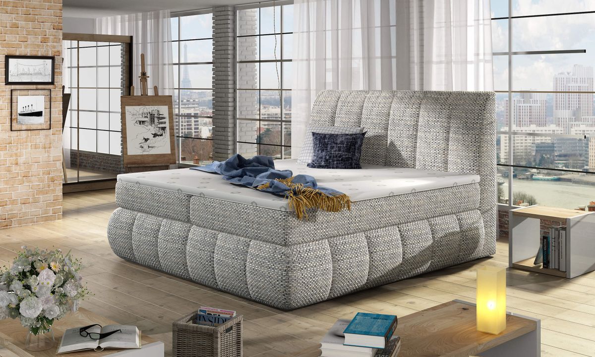 Boxspringbett 140x200 Vincenzo-P