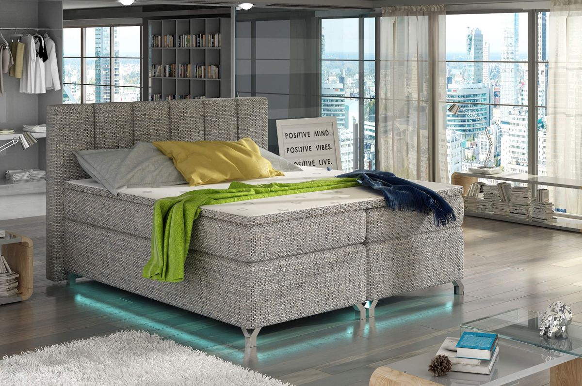 Boxspringbett 160x200 Basilio-P