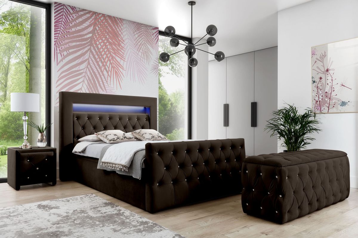 Boxspringbett 180x200 Singapur Lux