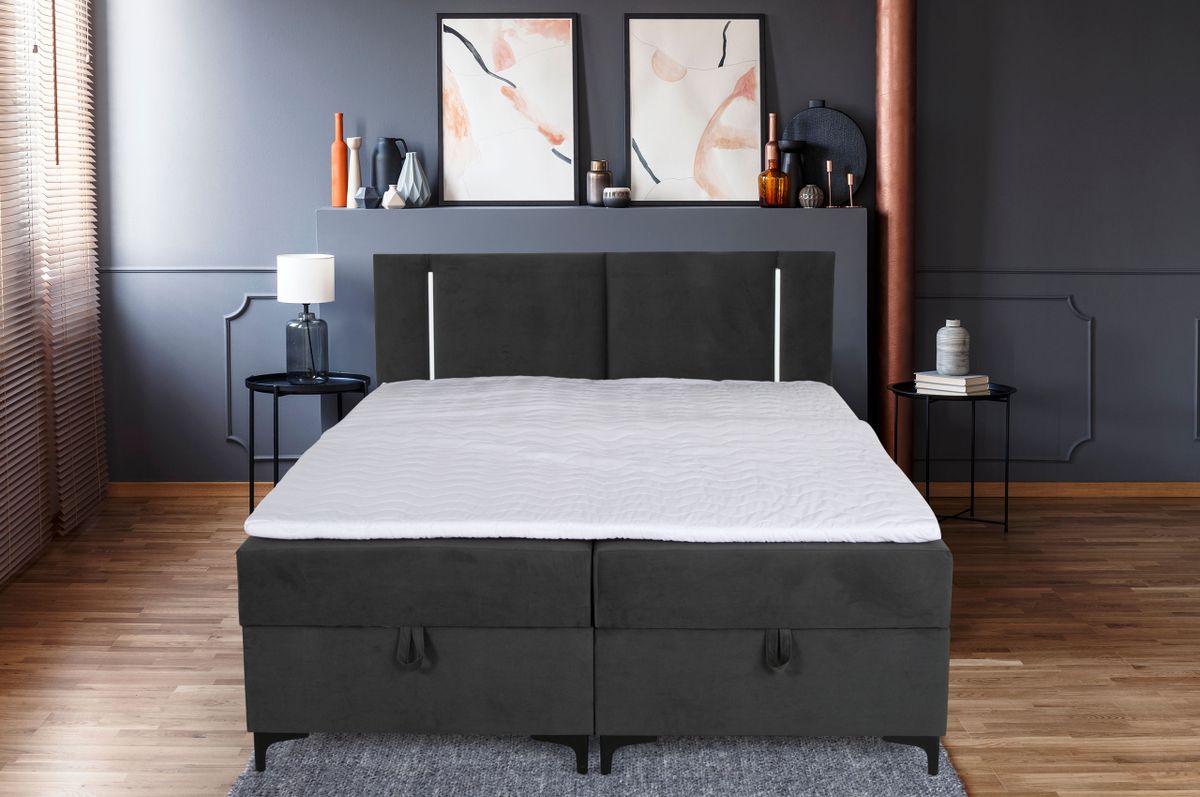 Boxspringbett 180x200 Alba LED