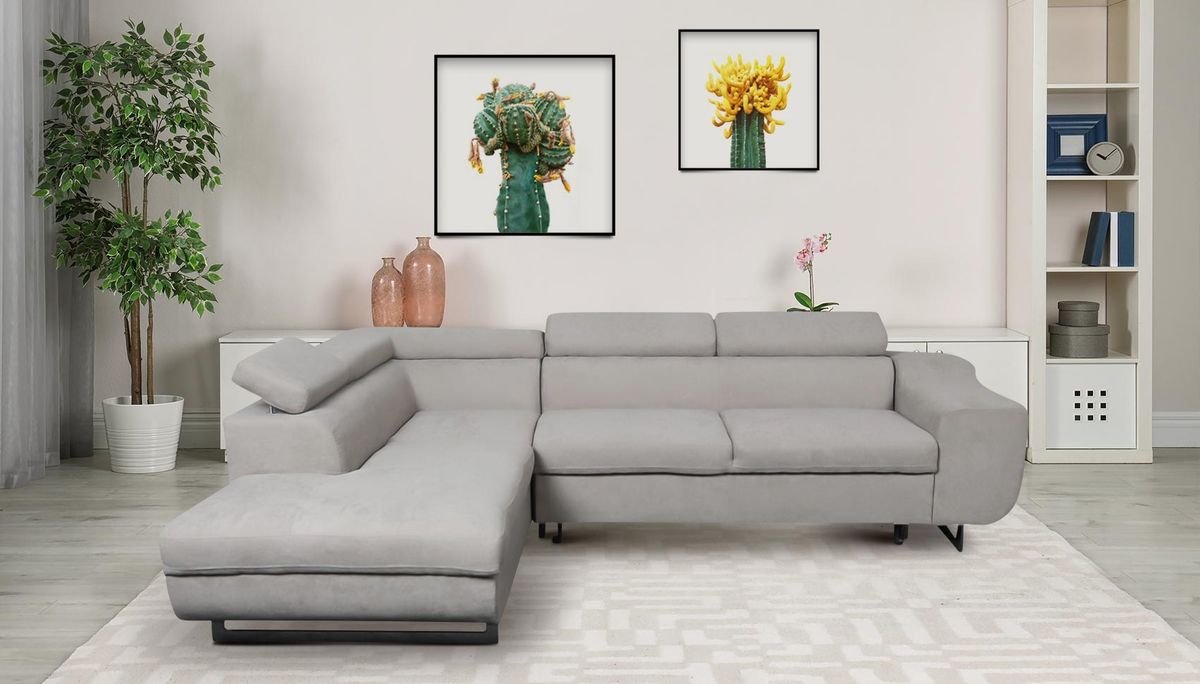 Sofa L-Form Casablanca-P links - mit Schlaffunktion